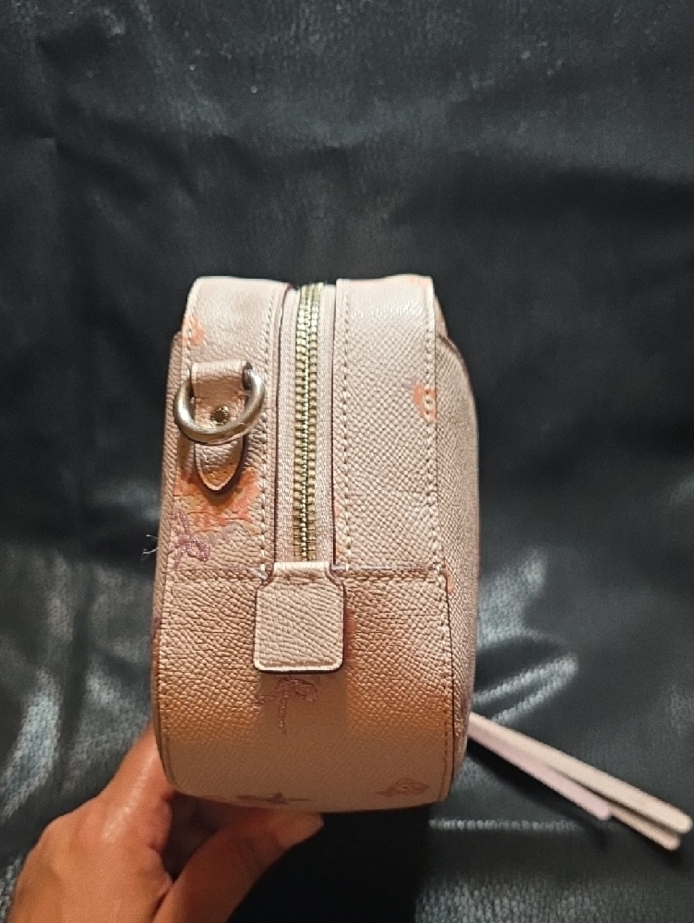Coach Camera Bag With Floral Bow Print - Picture 3 of 14